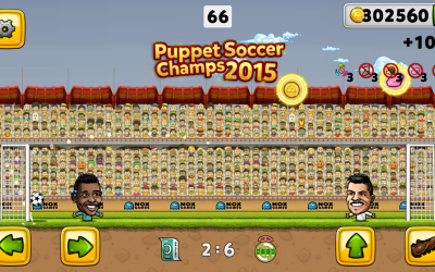 Puppet Soccer Champions 2015 скриншот 4