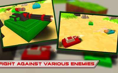 Blocky Tanks Force [ВЗЛОМ много денег] скриншот 4
