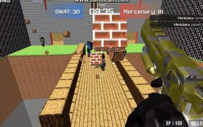 Combat Pixel Arena 3D Multiplayer скриншот 2