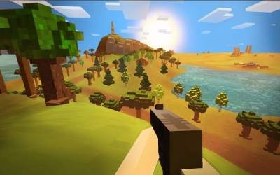 Guns of Pixel 3D Pocket Edition скриншот 2