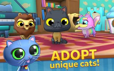 Kitty Keeper: Cat Collector 1.5.1 [ВЗЛОМ на алмазы] скриншот 1
