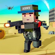 Blocky Army Base:Modern War Critical Action Strike (МОД, оружие)