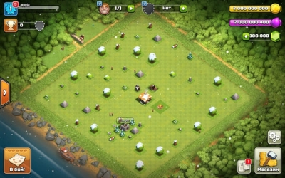 clash of clans карта