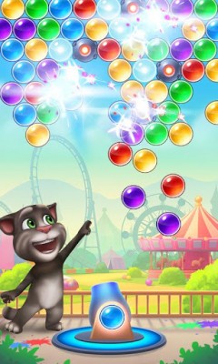 Говорящий Том: бабл-шутер [Talking Tom Bubble Shooter] screenshot №3