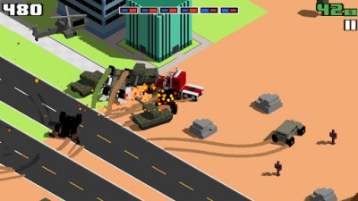 Smashy Road: Wanted screenshot №3