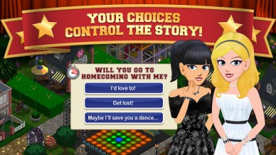 High School Story/ Lea Michele screenshot №3
