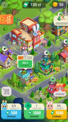 Idle Rabbits: Save the World screenshot №5