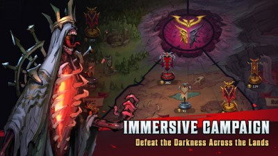 Grimguard Tactics: End of Legends screenshot №1
