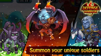 Defense Warrior: Castle Battle Offline screenshot №3