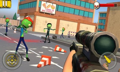 Halloween Sniper : Scary Zombies screenshot №1