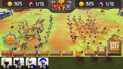 Greek Warriors : Castle Defence screenshot №2