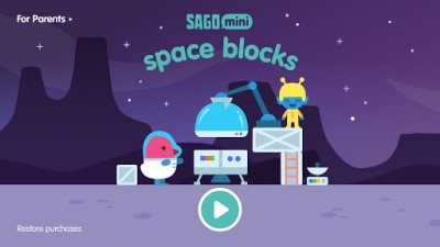 Sago Mini Space Blocks Builder screenshot №5
