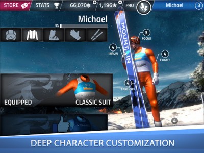 Ski Jumping Pro screenshot №1