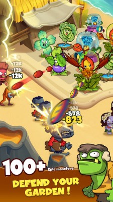Plant Defense - Merge and Building Defense Zombie screenshot №5