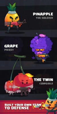Fruit War: Idle Defense Game screenshot №5