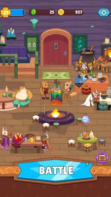 Clicker Cats - RPG Idle Heroes screenshot №1