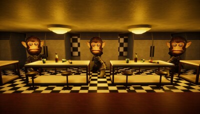 Dark Horror Monkey Deceptive screen 5
