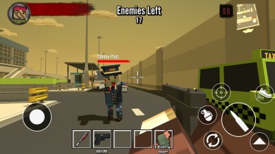 Blocky Zombie Survival 2 screen 1