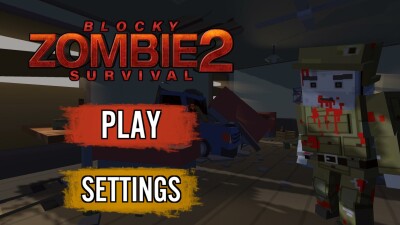 Blocky Zombie Survival 2 screen 2