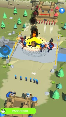 Draw Castle War screen 3