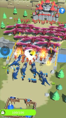 Draw Castle War screen 4