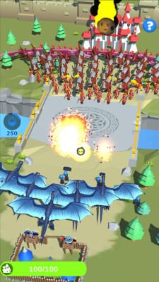 Draw Castle War screen 5