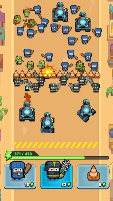 Police vs Zombie: Zombie City screen 2