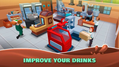 Idle Coffee Shop Tycoon [ВЗЛОМ: Много Денег] screenshot №4