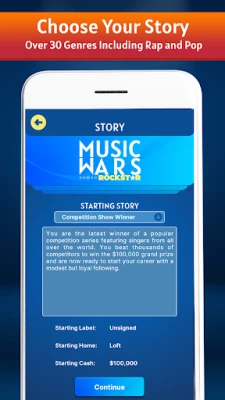 Music Wars Rockstar Rapper Sim (ВЗЛОМ, Много денег) screenshot №8