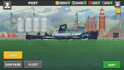 Ship Simulator screen 1