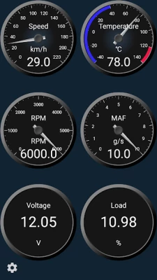 OBD Mary OBD2 screen 2