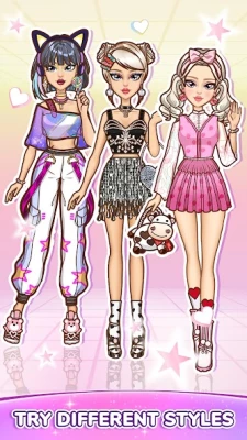 DIY Paper Doll Dress Up screen 4
