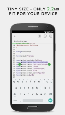 QuickEdit Text Editor Pro screen 3