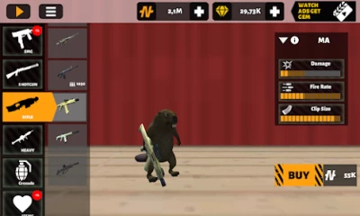 BOBR: Gun Battle RPG Adventure screen 2