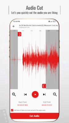 Mstudio : Audio & Music Editor screen 3
