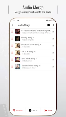 Mstudio : Audio & Music Editor screen 4