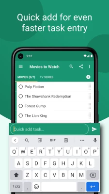 Tasks: to do list & tasks sceen 7