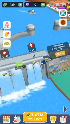 Dam Builder screen 2