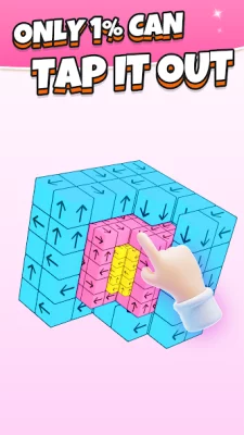 Tap Out Убрать 3D кубики screen 5