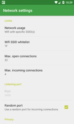 tTorrent screen 7