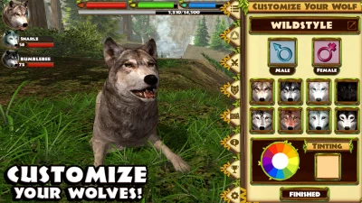 Ultimate Wolf Simulator screenshot №5
