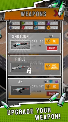 Uprising Survivor RPG screen 4