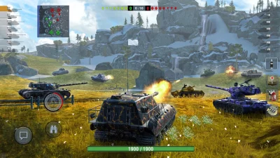 World of Tanks Blitz PVP битвы screenshot №7