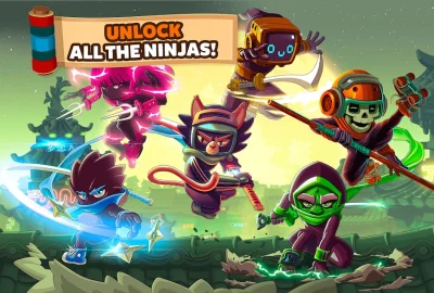 Ninja Dash Run - Offline Game screenshot №3