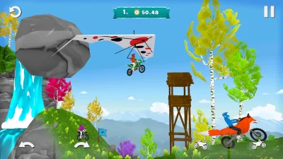 Airborne MX - гонки и летать screenshot №8