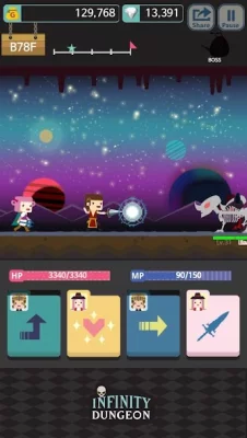 Бесконечность подземелье screenshot №3