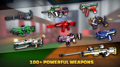 Cops N Robbers:Pixel Craft Gun screenshot №6