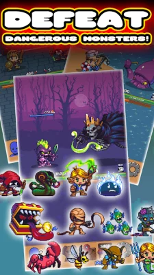 Idle Grindia: Dungeon Quest screenshot №2