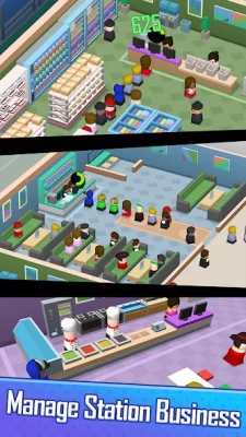 Idle Raiway Tycoon screenshot №3