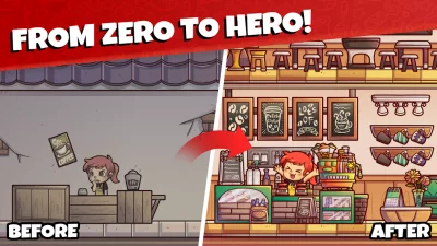 Own Coffee Shop: Idle Tap Game screenshot №3